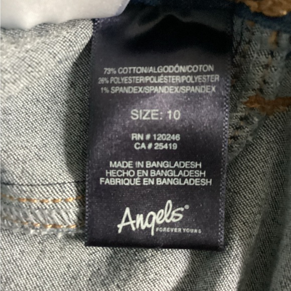 Angels Dark Blue Women's Jeans - Picture 3 of 3